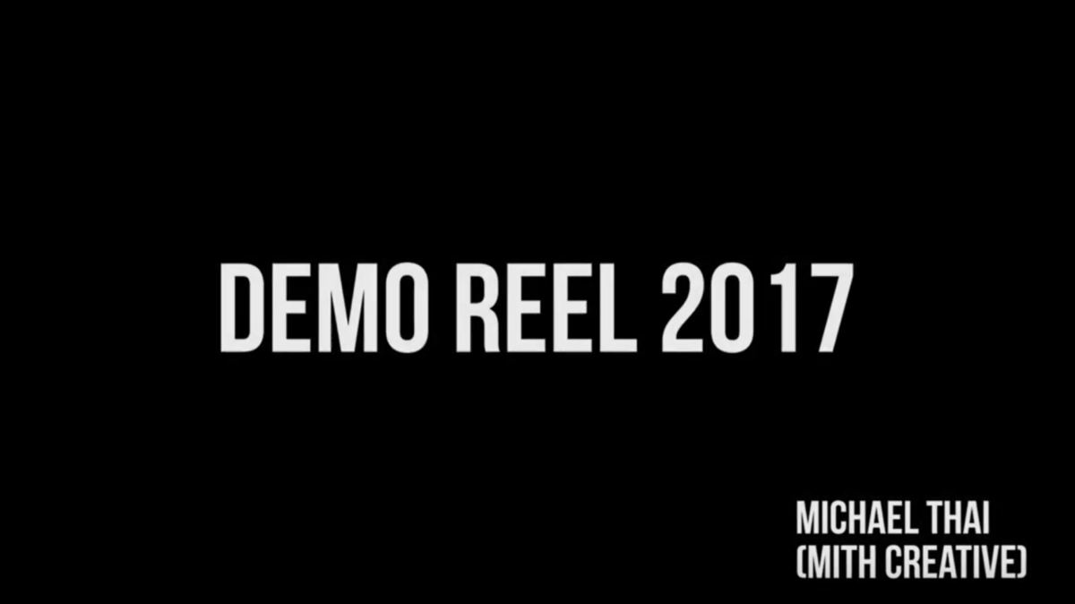 Demo Reel – 2017